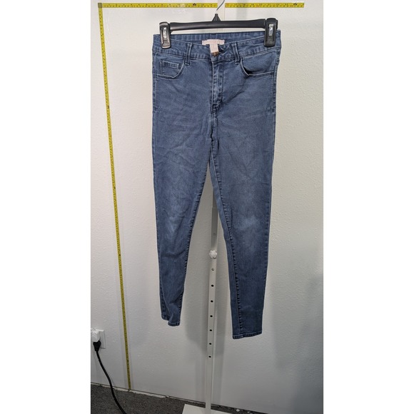 Forever 21 Denim - Forever 21 Womens High Rise Skinny Jeans Blue Denim Size 26 Medium Wash